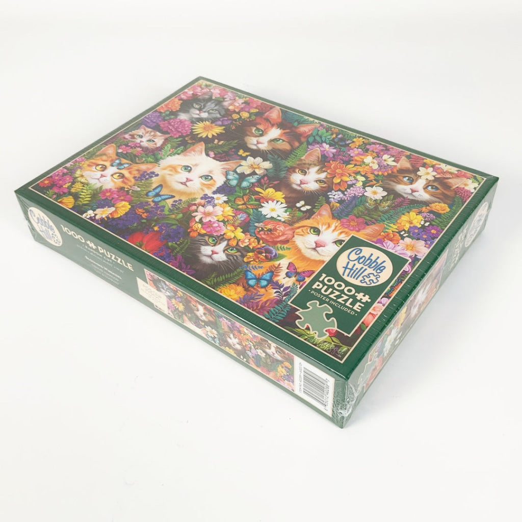 Cobble Hill - Blooming Whiskers 1000 Piece Family Puzzle