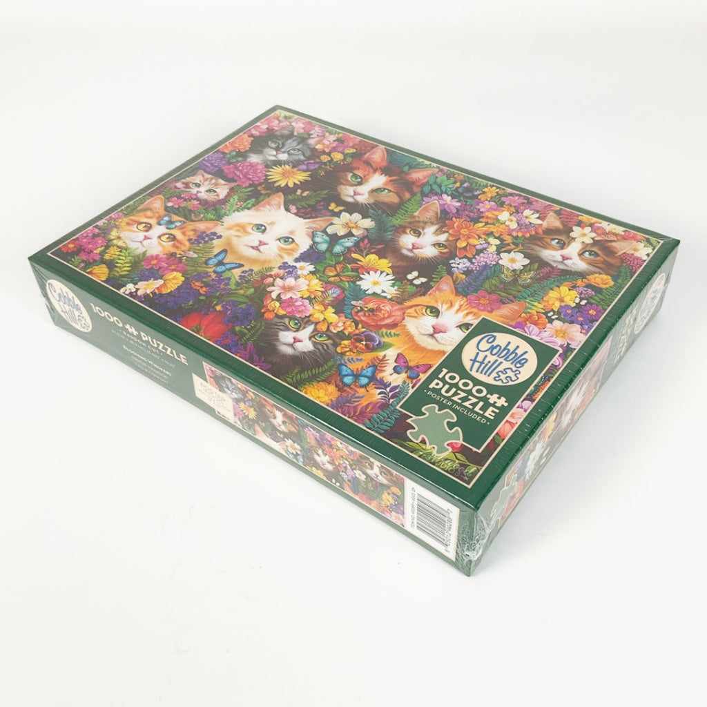 Cobble Hill - Blooming Whiskers 1000 Piece Family Puzzle