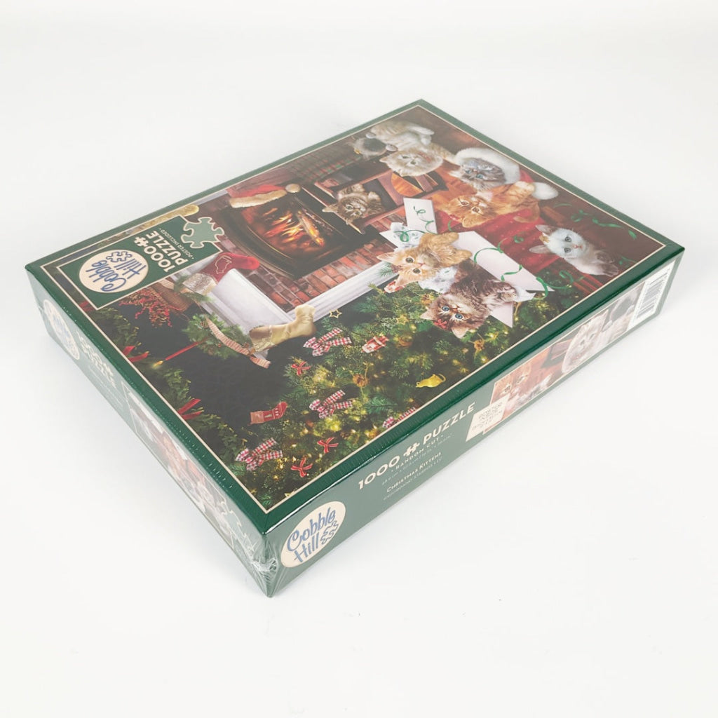 Cobble Hill - Christmas Kittens 1000 Piece Family Puzzle