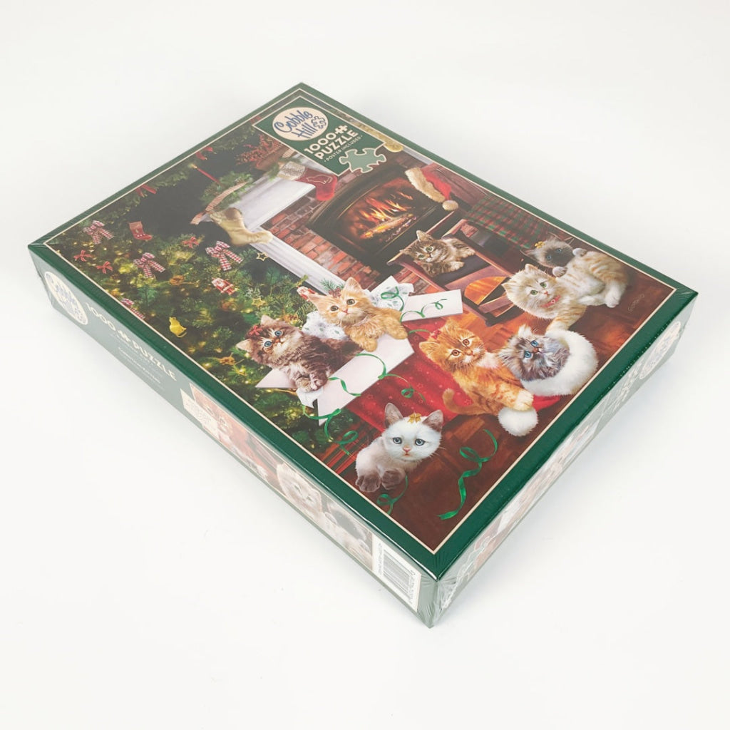 Cobble Hill - Christmas Kittens 1000 Piece Family Puzzle