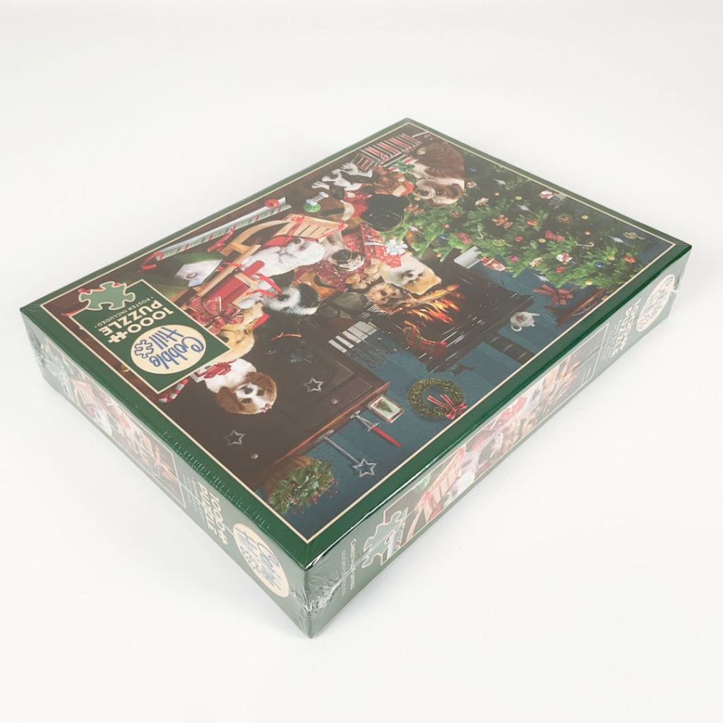 Cobble Hill - Christmas Puppies 1000 Piece Family Puzzle