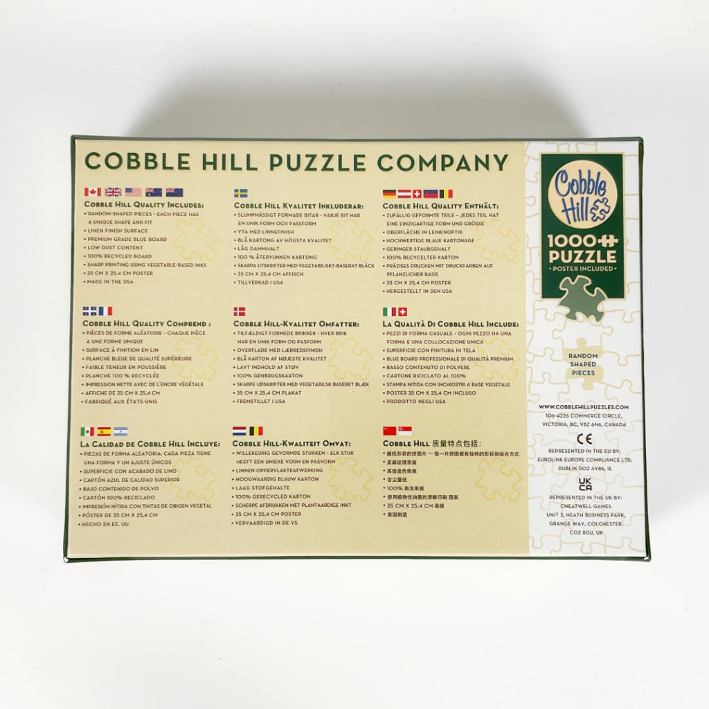 Cobble Hill - Christmas Puppies 1000 Piece Family Puzzle