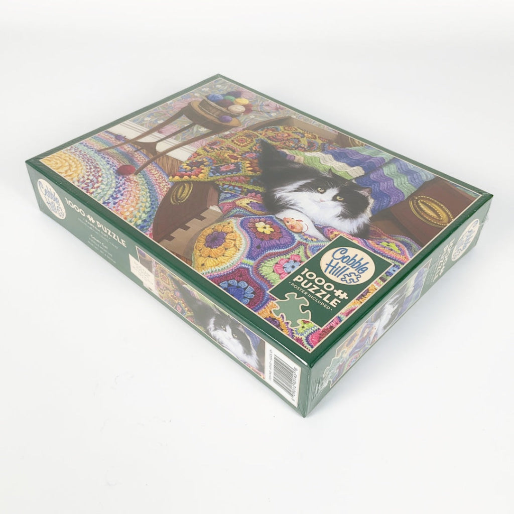 Cobble Hill - Comfy Cat 1000 Piece Family Puzzle