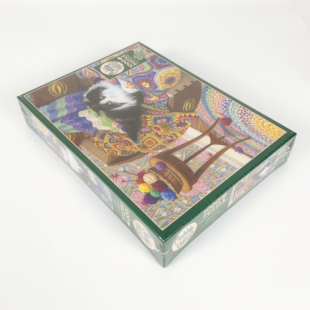 Cobble Hill - Comfy Cat 1000 Piece Family Puzzle