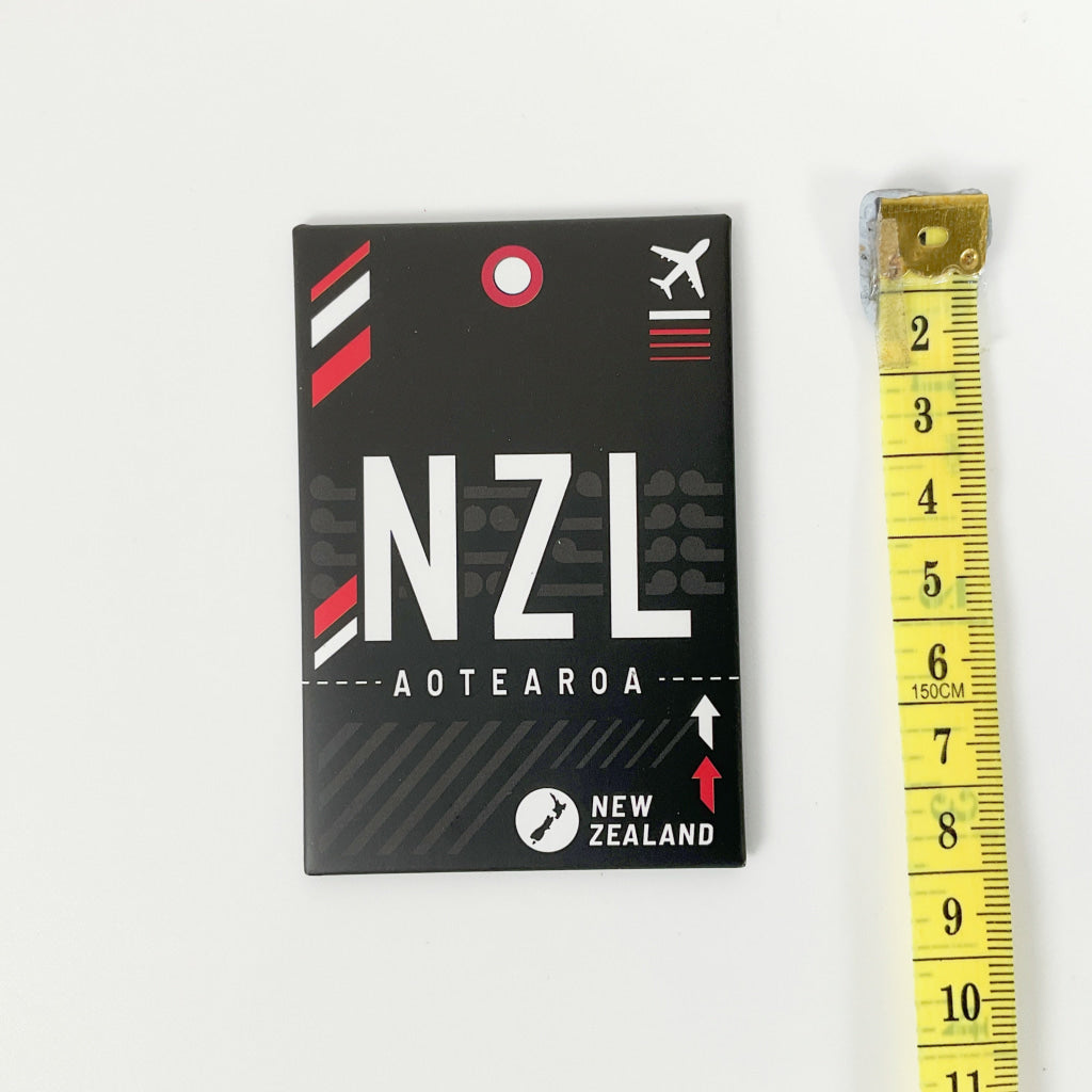 Dbl - Airport Code Nzl Fridge Magnet