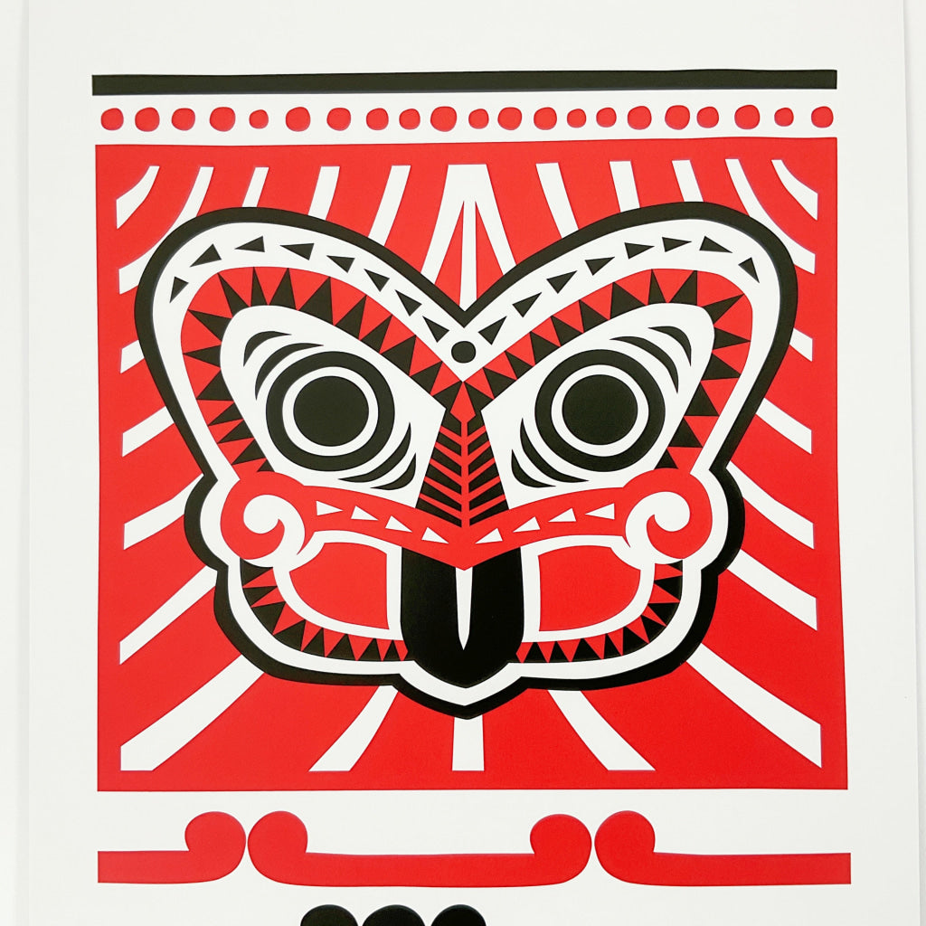 Dbl - Scandi Tiki A4 Print