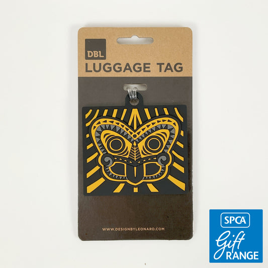 Dbl - Tiki Gold Luggage Tag