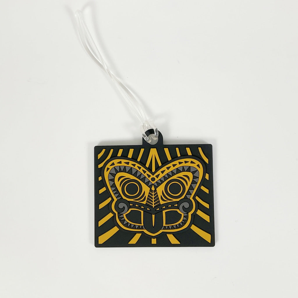 Dbl - Tiki Gold Luggage Tag