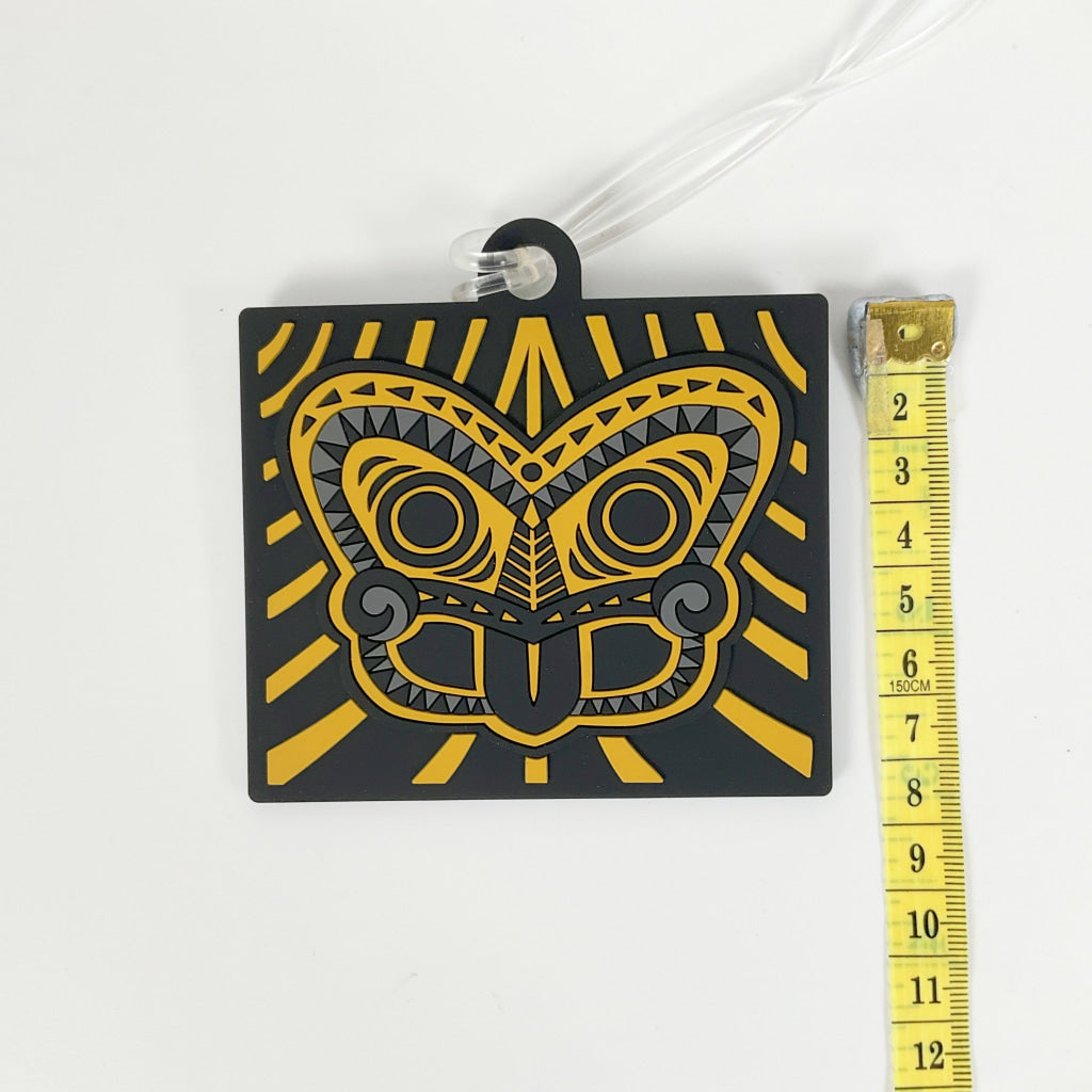 Dbl - Tiki Gold Luggage Tag