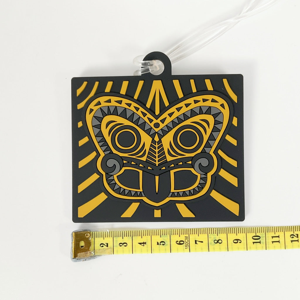 Dbl - Tiki Gold Luggage Tag