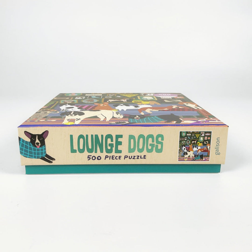 Galison - Lounge Dogs 500 Piece Puzzle