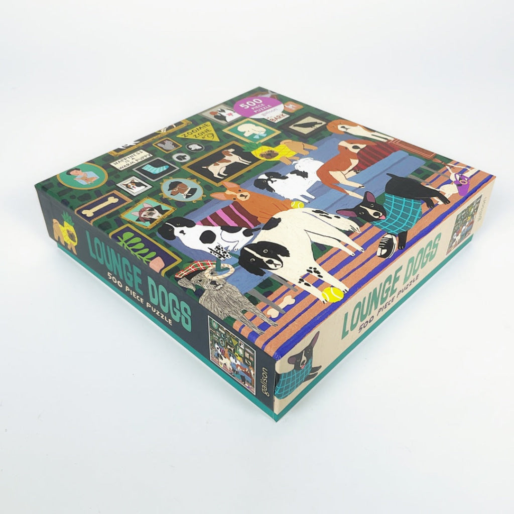 Galison - Lounge Dogs 500 Piece Puzzle
