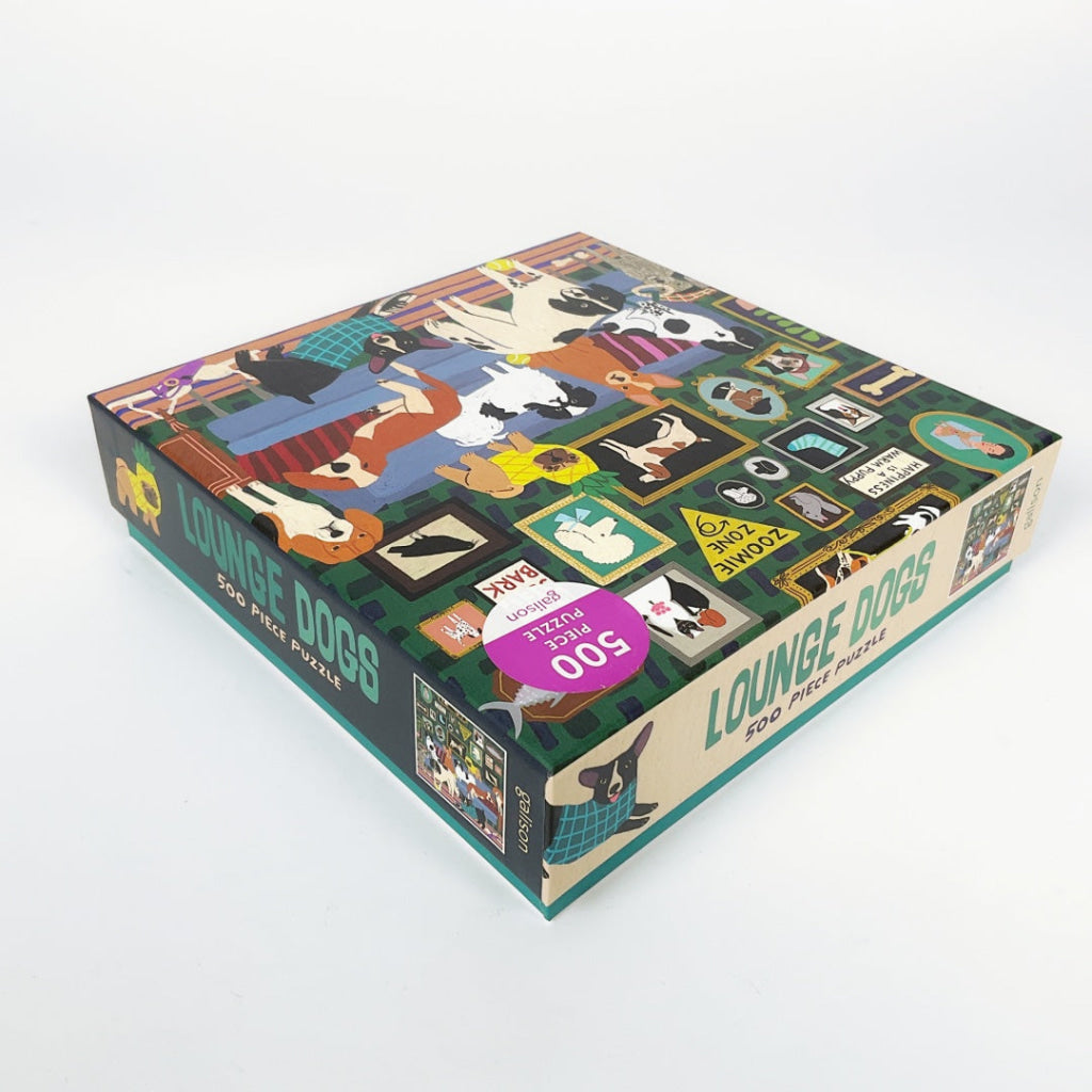 Galison - Lounge Dogs 500 Piece Puzzle