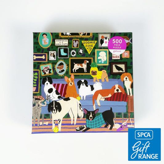 Galison - Lounge Dogs 500 Piece Puzzle