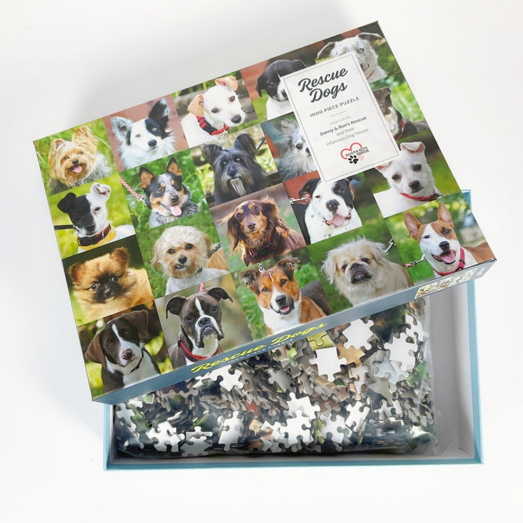 Galison - Rescue Dogs 1000 Piece Puzzle