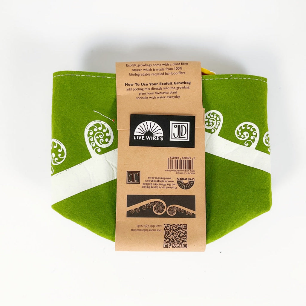 Jo Luping - Fern Frond Green Grow Bag