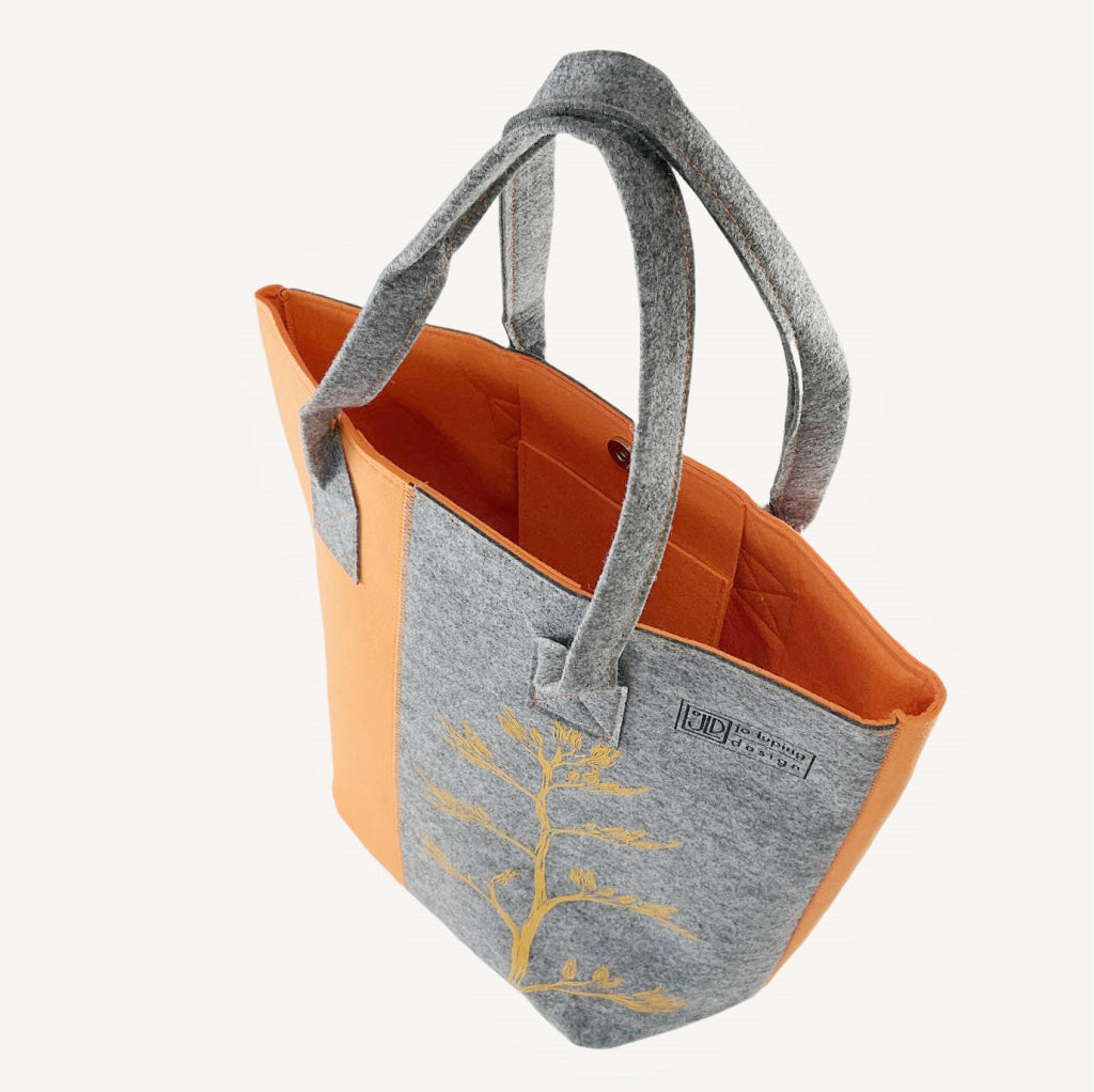 Jo Luping - Harakeke Pattern Tote Bag