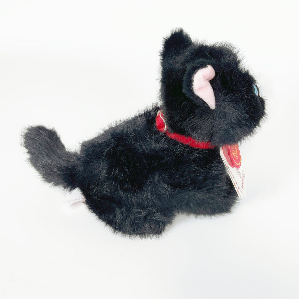Keeleco - 18cm Pouncing Kitty Love - Black-and-White