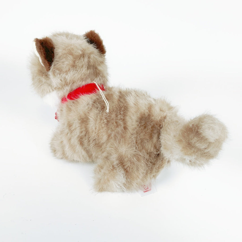 Keeleco - 18cm Pouncing Kitty Love - Grey