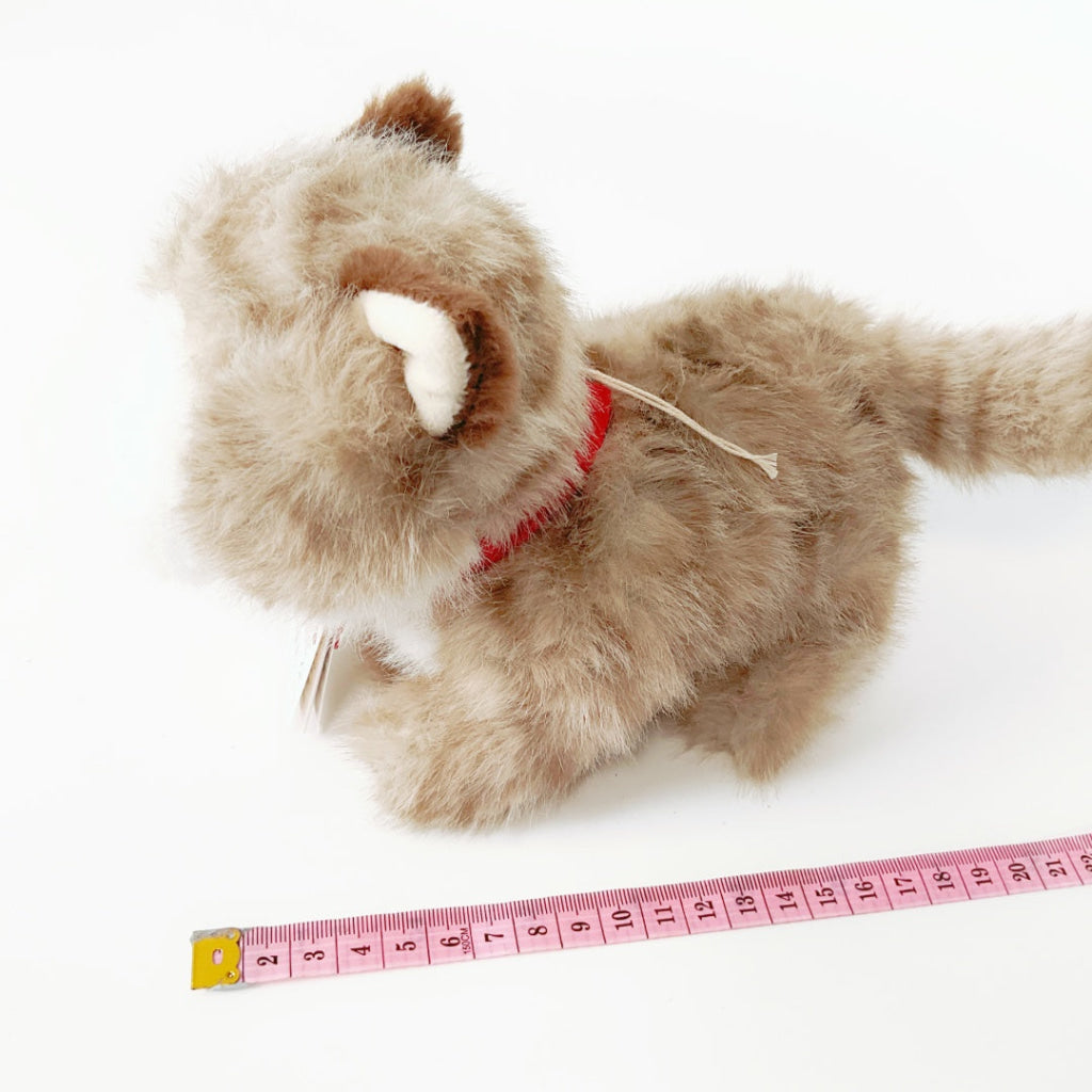 Keeleco - 18cm Pouncing Kitty Love - Grey