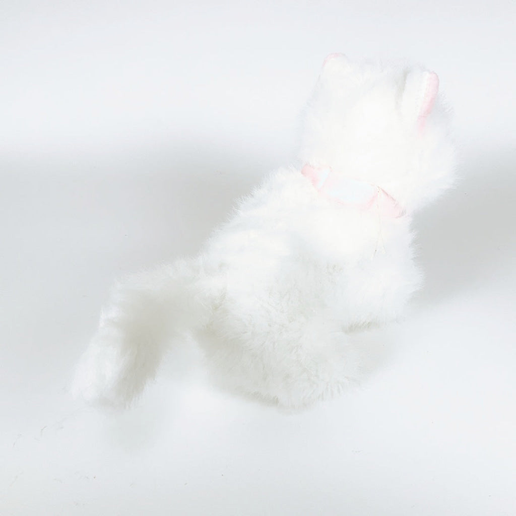 Keeleco - 18cm Pouncing Kitty Love - White