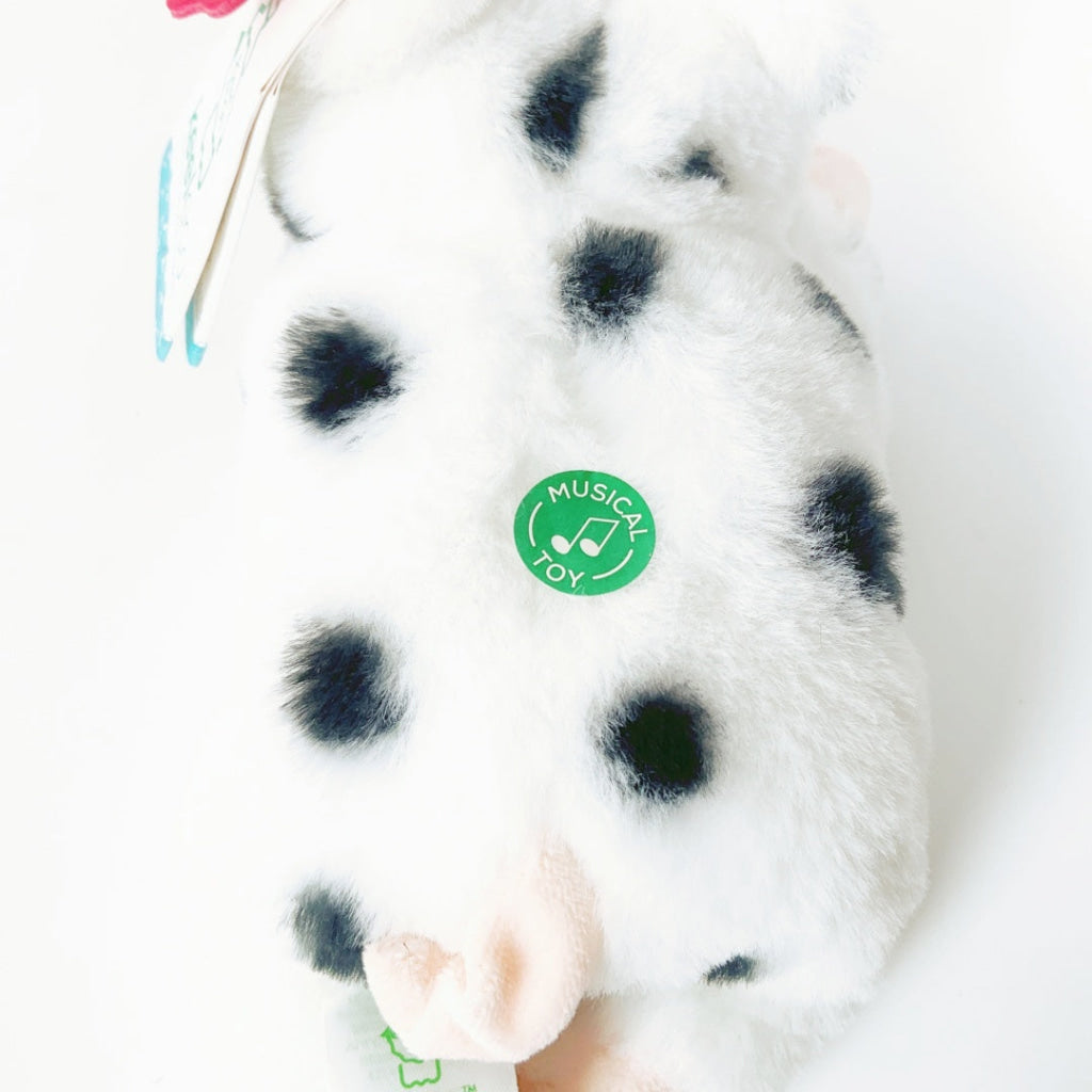 Keeleco - Pigs with Sound - White pig with black spots