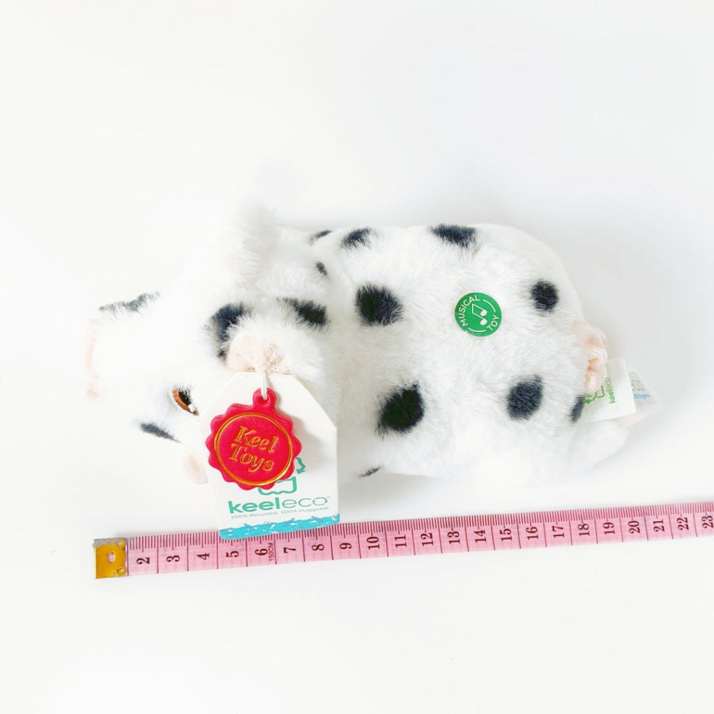 Keeleco - Pigs with Sound - White pig with black spots