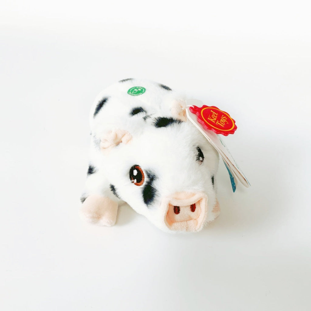 Keeleco - Pigs with Sound - White pig with black spots
