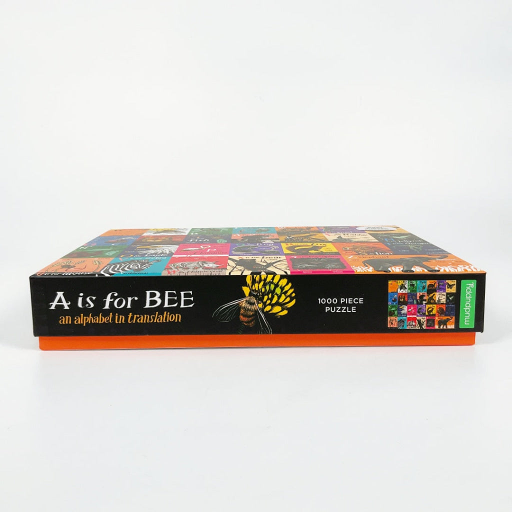 Mudpuppy - A is for Bee: An Alphabet in Translation 1000