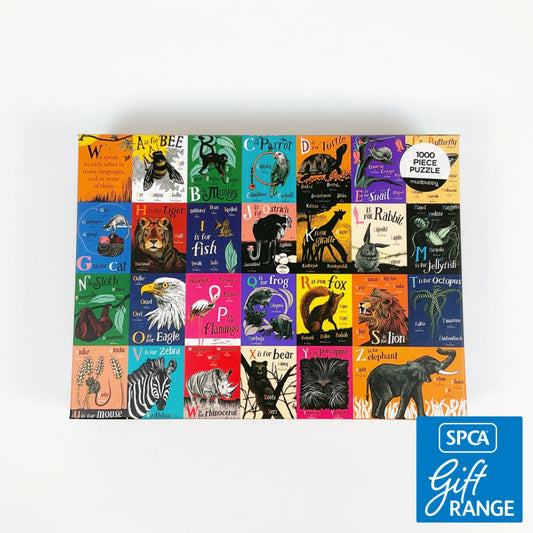 Mudpuppy - A is for Bee: An Alphabet in Translation 1000