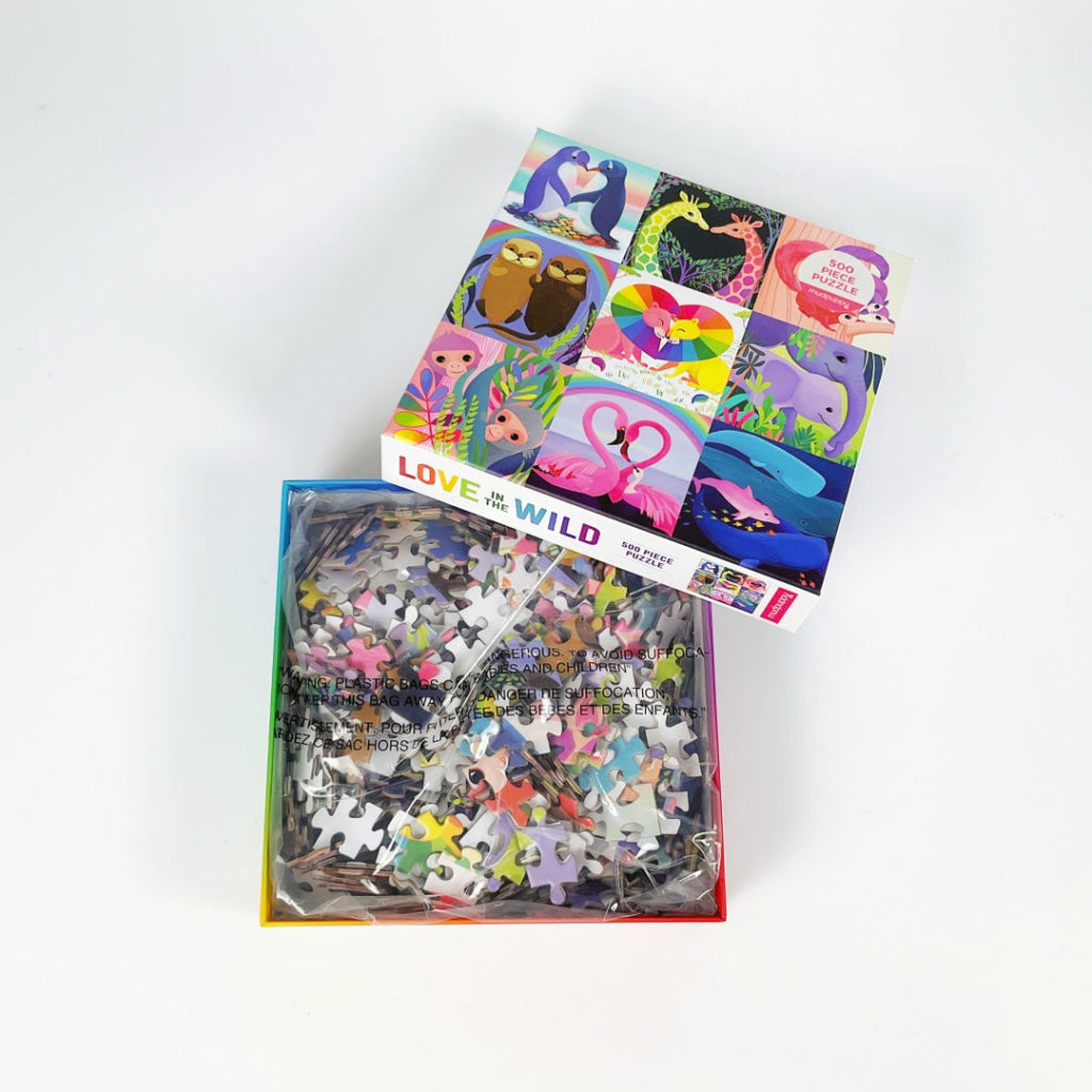 Mudpuppy - Katy Tanis - Love in the Wild 500 Piece Puzzle