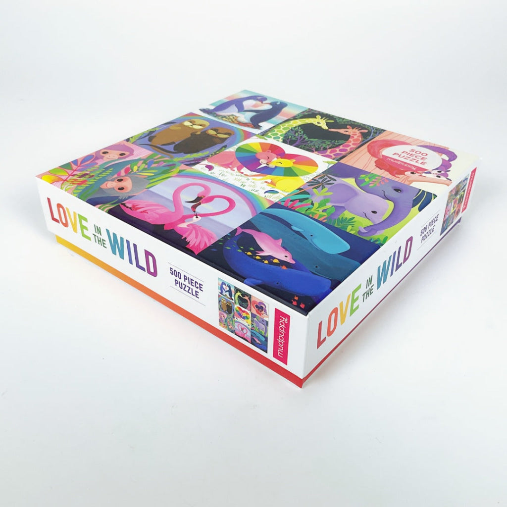 Mudpuppy - Katy Tanis - Love in the Wild 500 Piece Puzzle