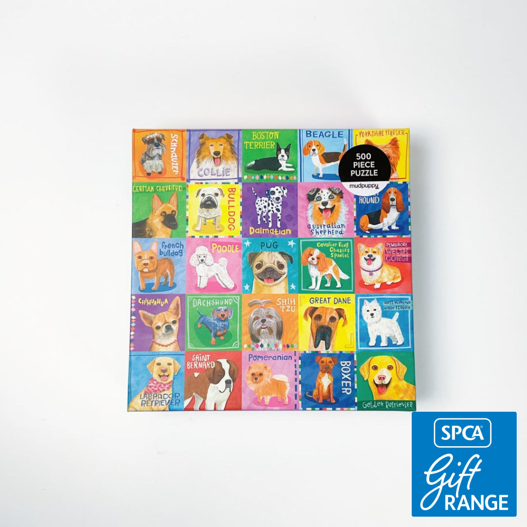 Mudpuppy - Pawsome Portraits 500pcs Family Puzzle