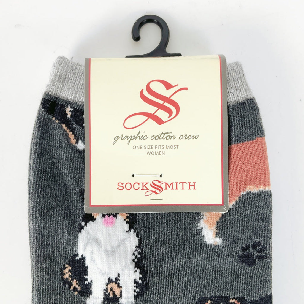 Sock Smith - Aussies - Charcoal Heather