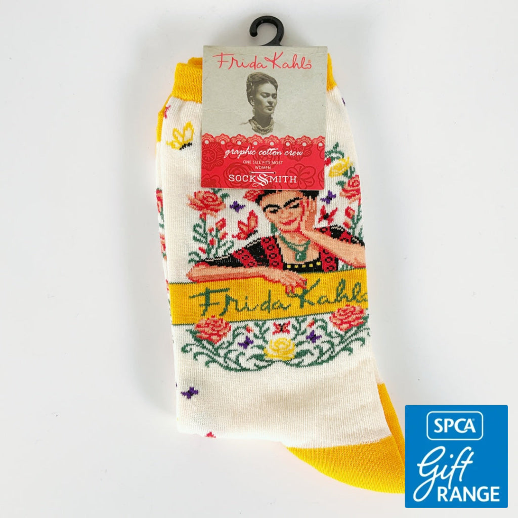 Sock Smith - Canvas Queen Frida - Ivory
