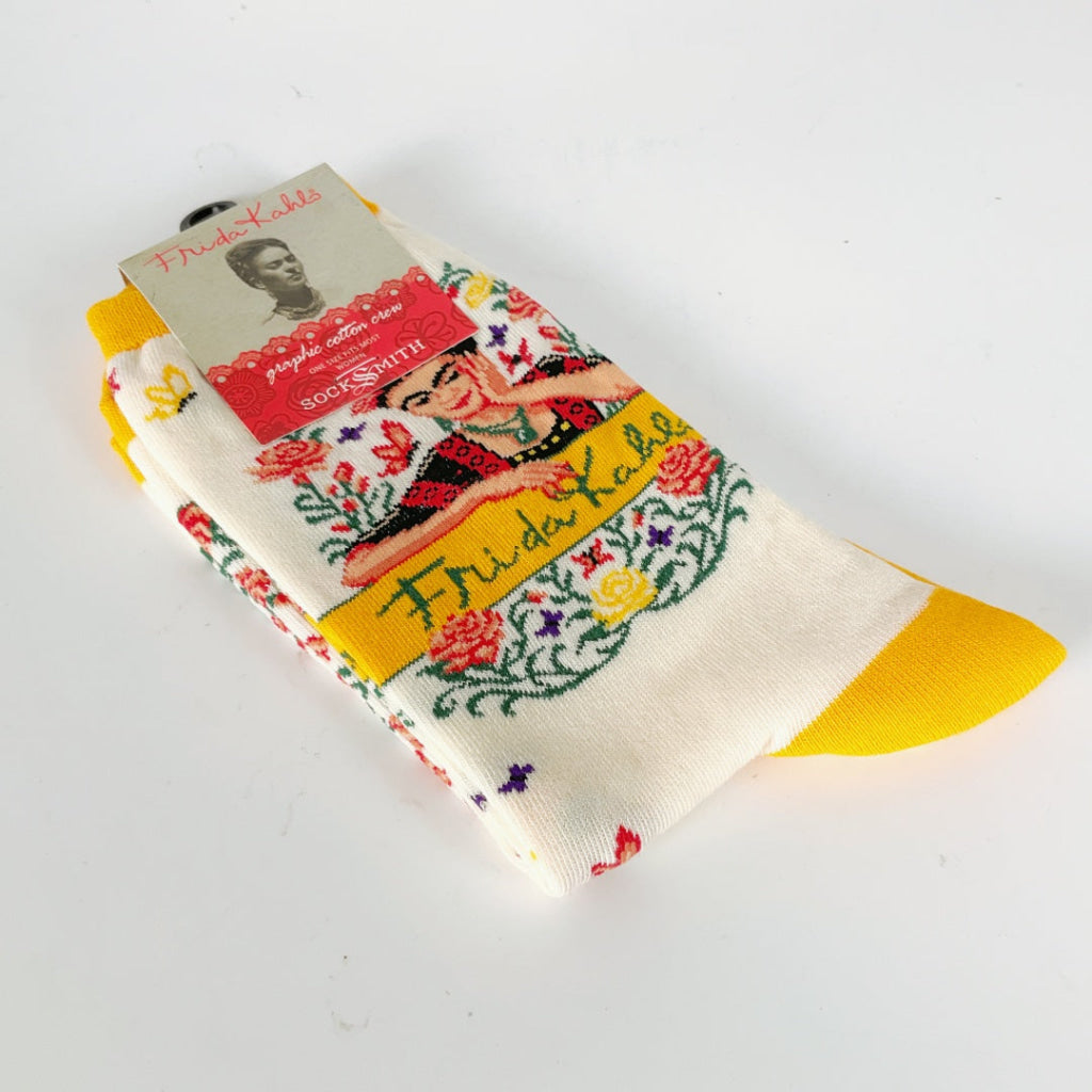 Sock Smith - Canvas Queen Frida - Ivory