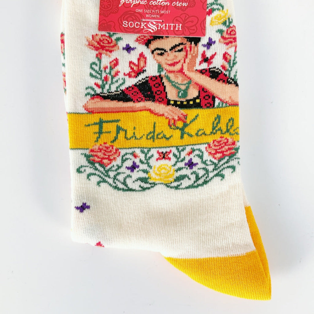 Sock Smith - Canvas Queen Frida - Ivory