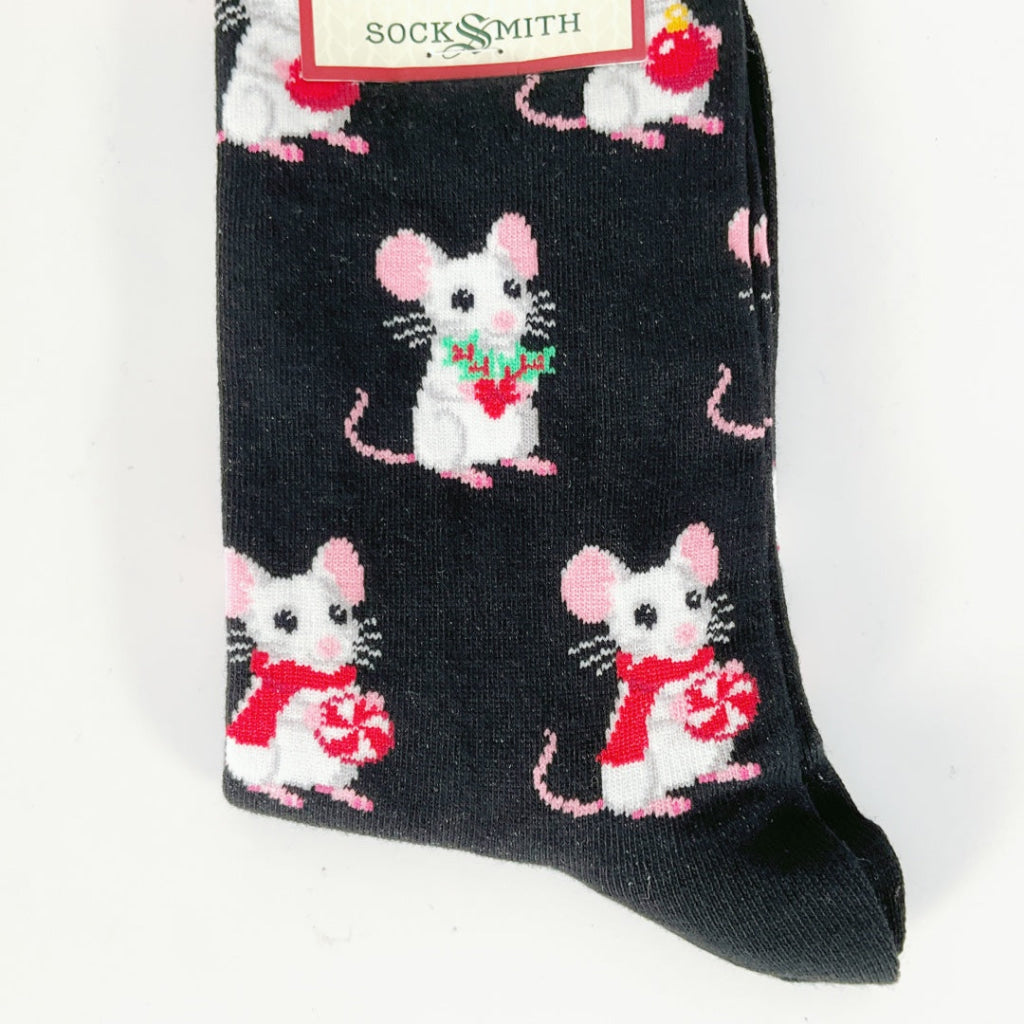 Sock Smith - Christ-mice - Black