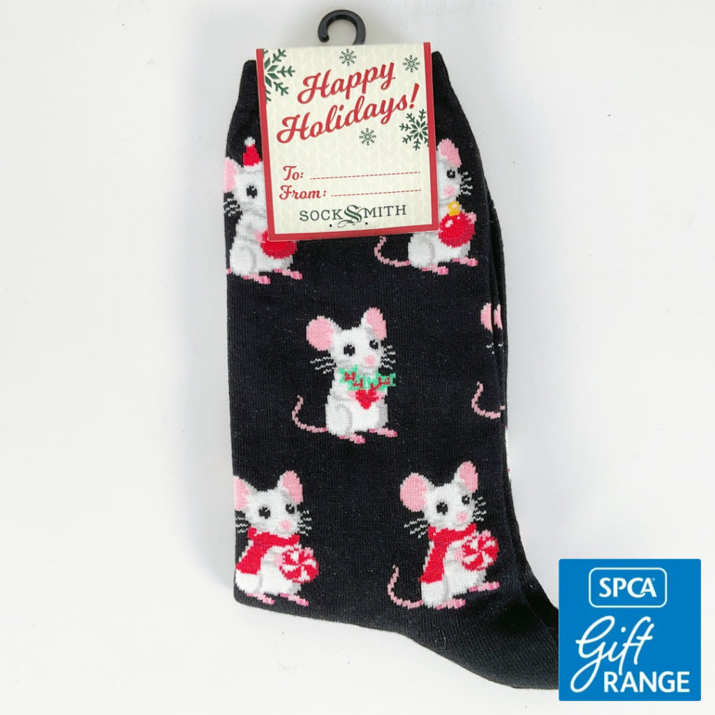 Sock Smith - Christ-mice - Black