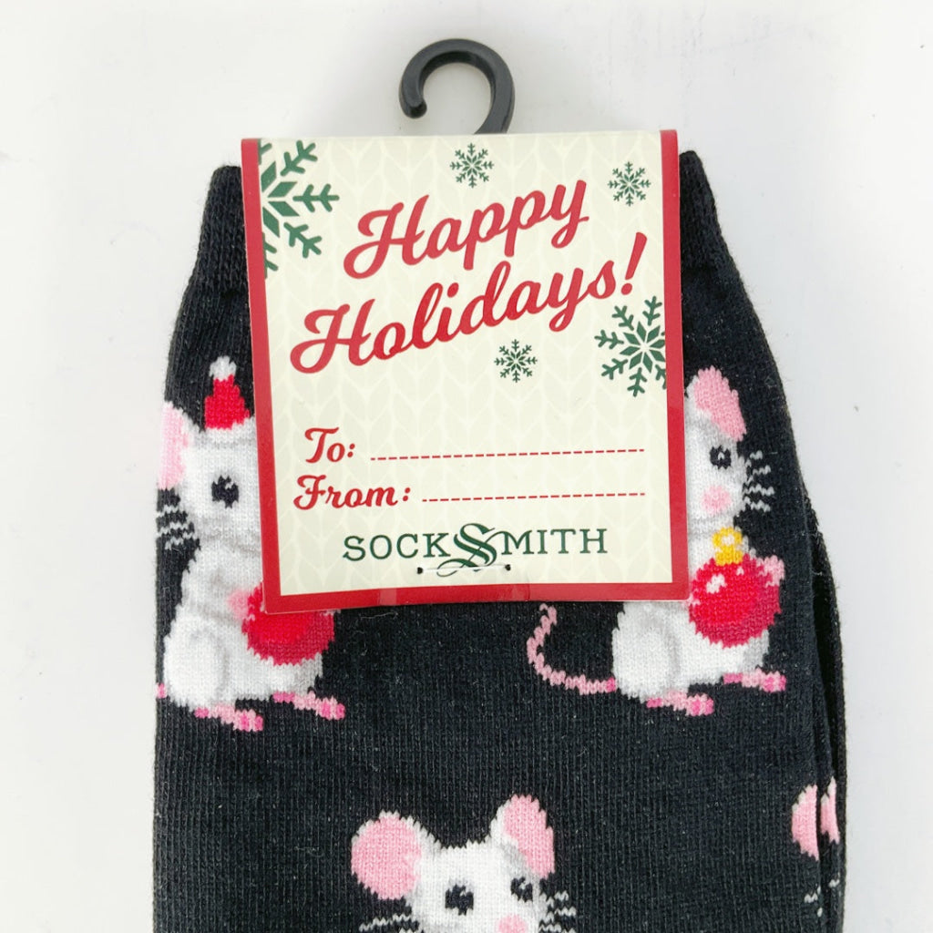 Sock Smith - Christ-mice - Black