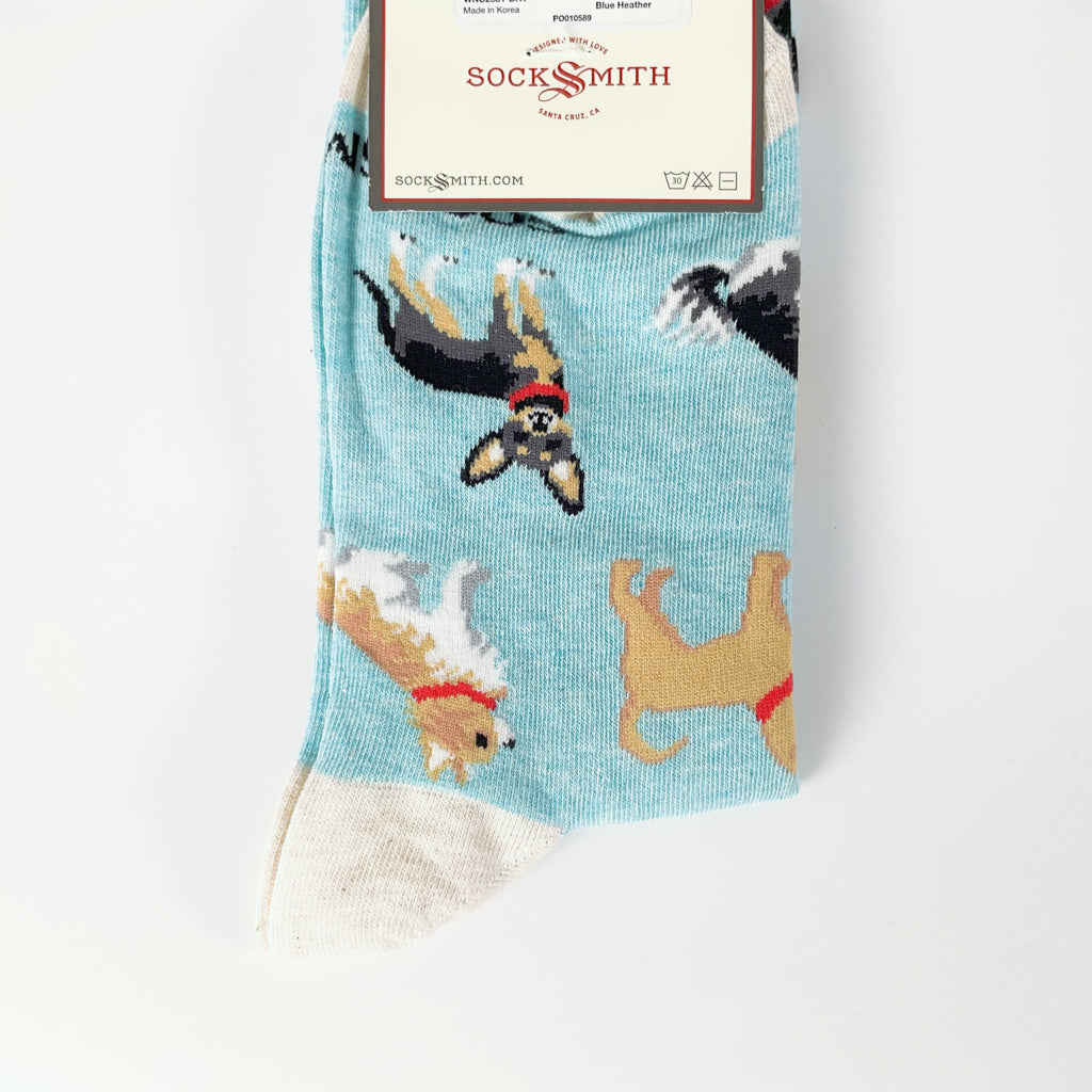 Sock Smith - Doggy Style Blue Heather