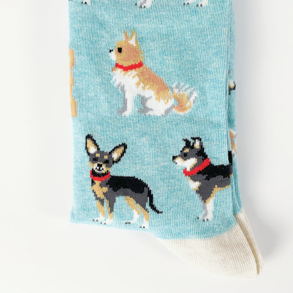 Sock Smith - Doggy Style Blue Heather