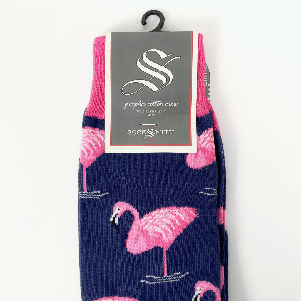 Sock Smith - Flamingo Navy