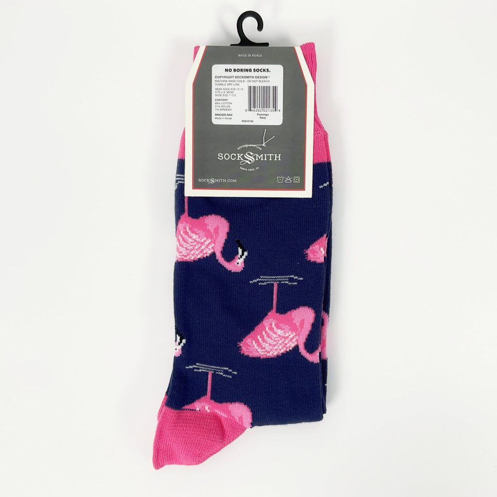 Sock Smith - Flamingo Navy