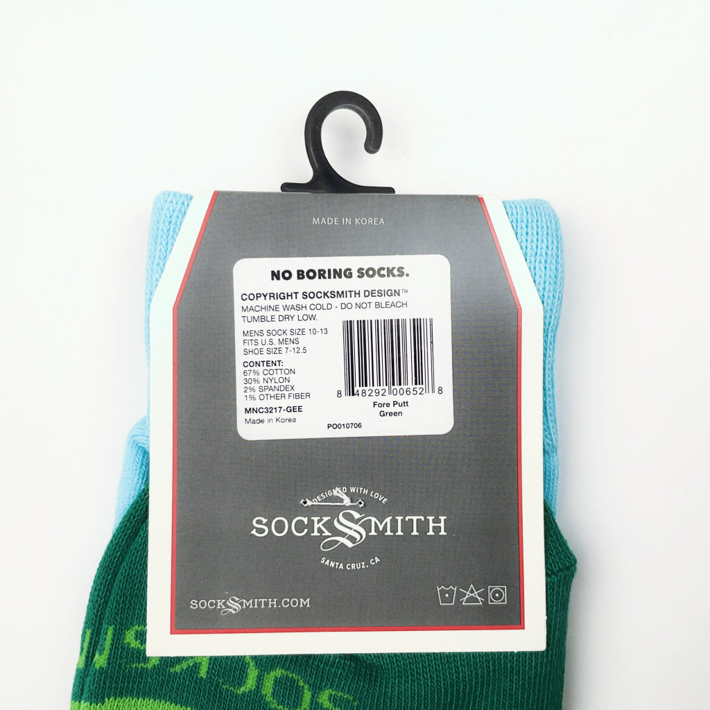 Sock Smith - Fore Putt Green