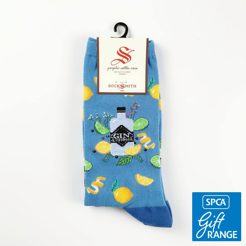 Sock Smith - Gin It Win Blue