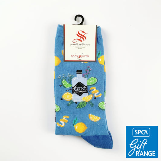 Sock Smith - Gin It Win Blue