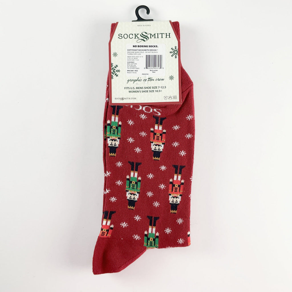 Sock Smith - Nutcracker Red