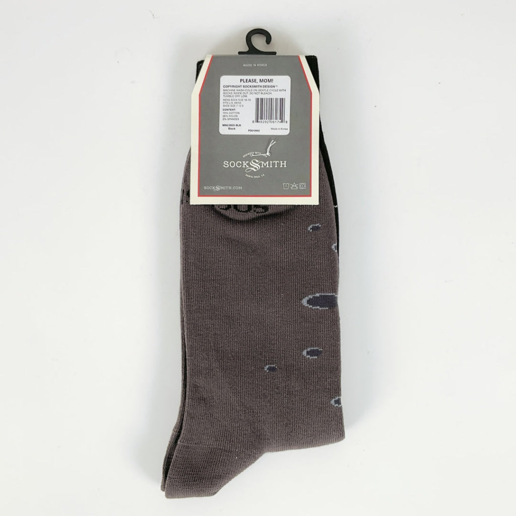 Sock Smith - Pick Me Up Mom! - Black