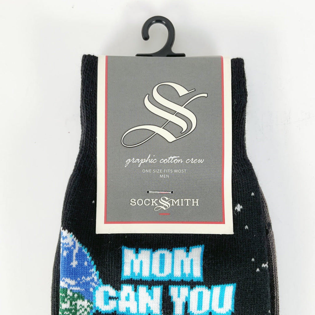 Sock Smith - Pick Me Up Mom! - Black